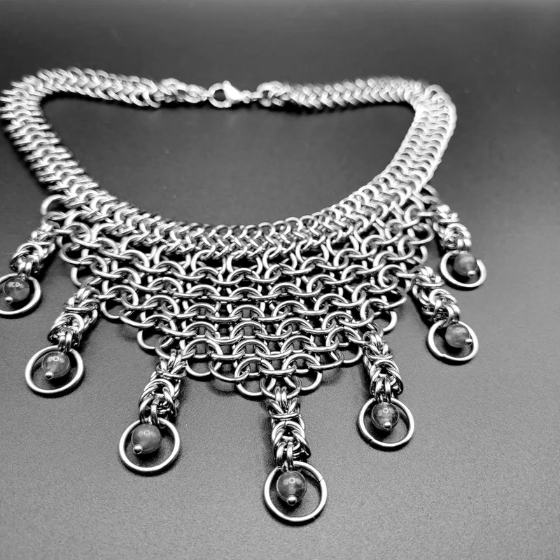 Collier chainmaille Eryndor