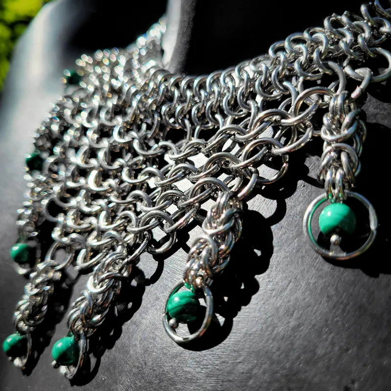 Collier chainmaille Eryndor — 2