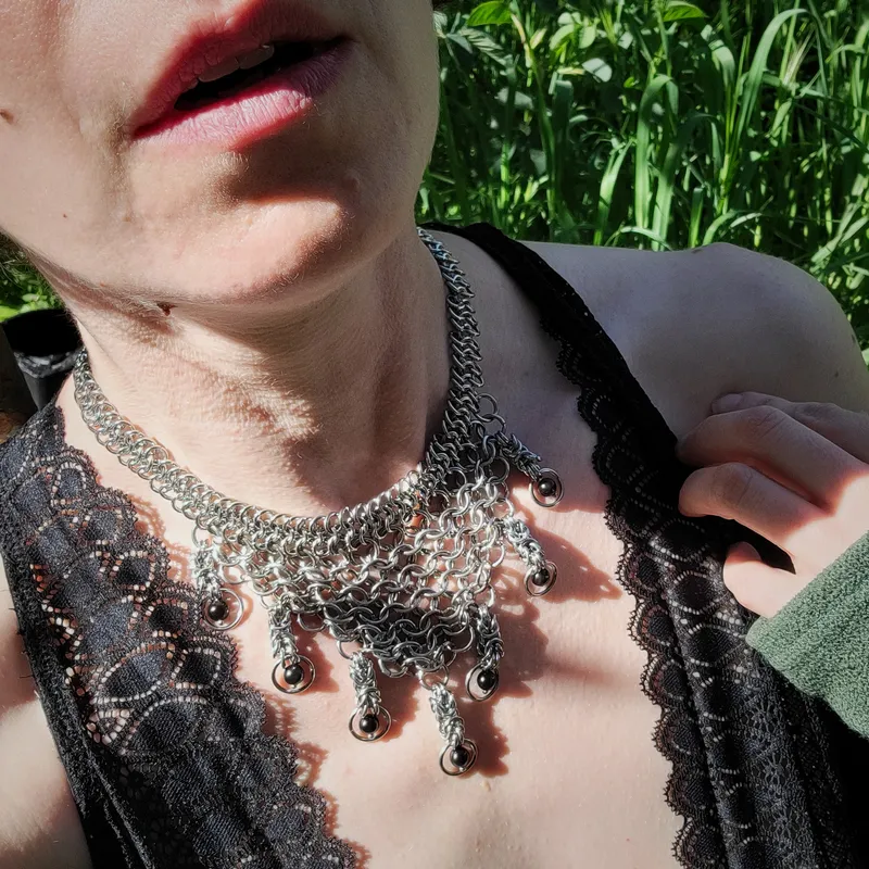 Collier chainmaille Eryndor — 3