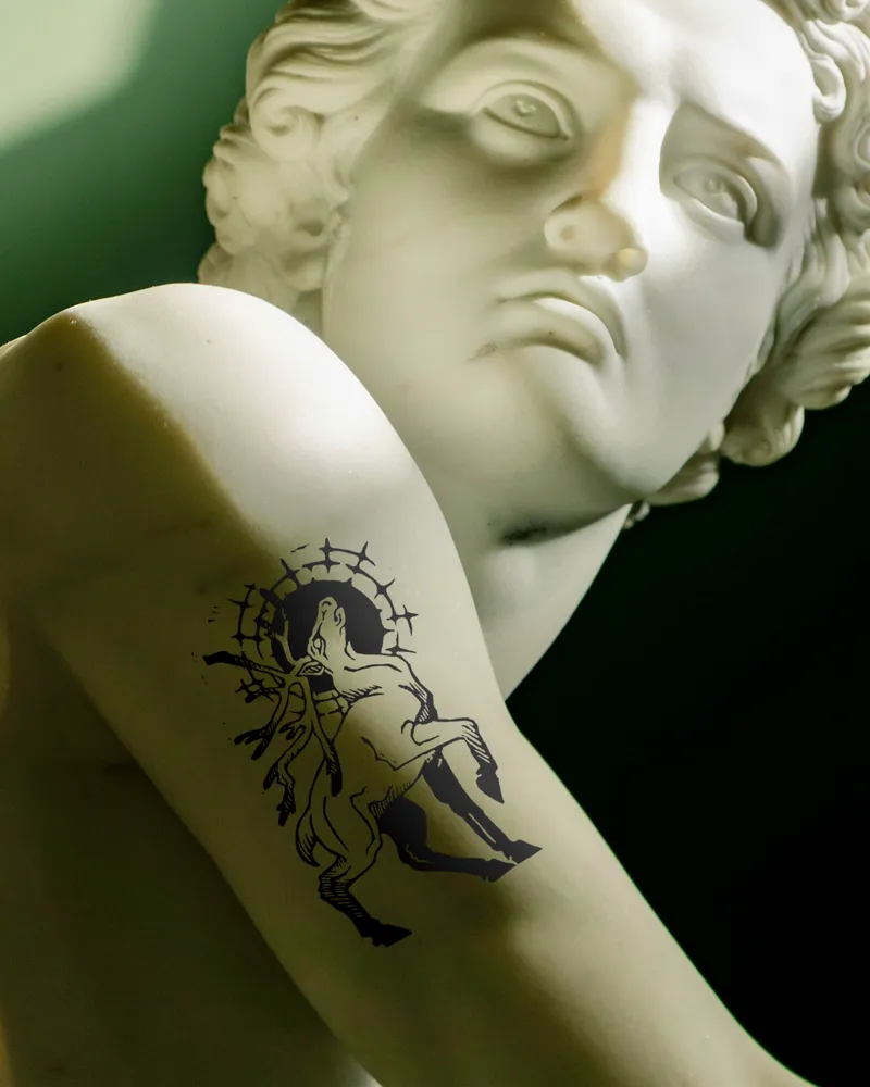 TATOUAGE TEMPORAIRE / « Celui qui rêgna » — 2