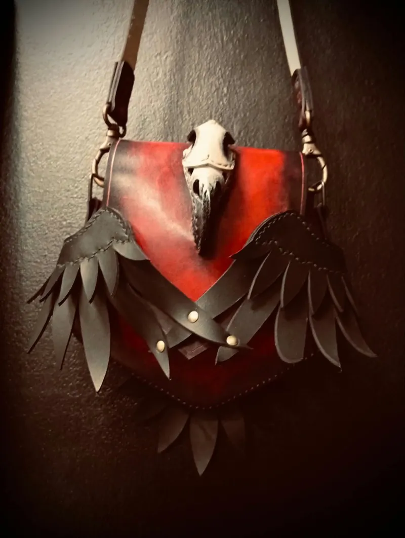 Spiritus Corvi, accessoire gothique fait main