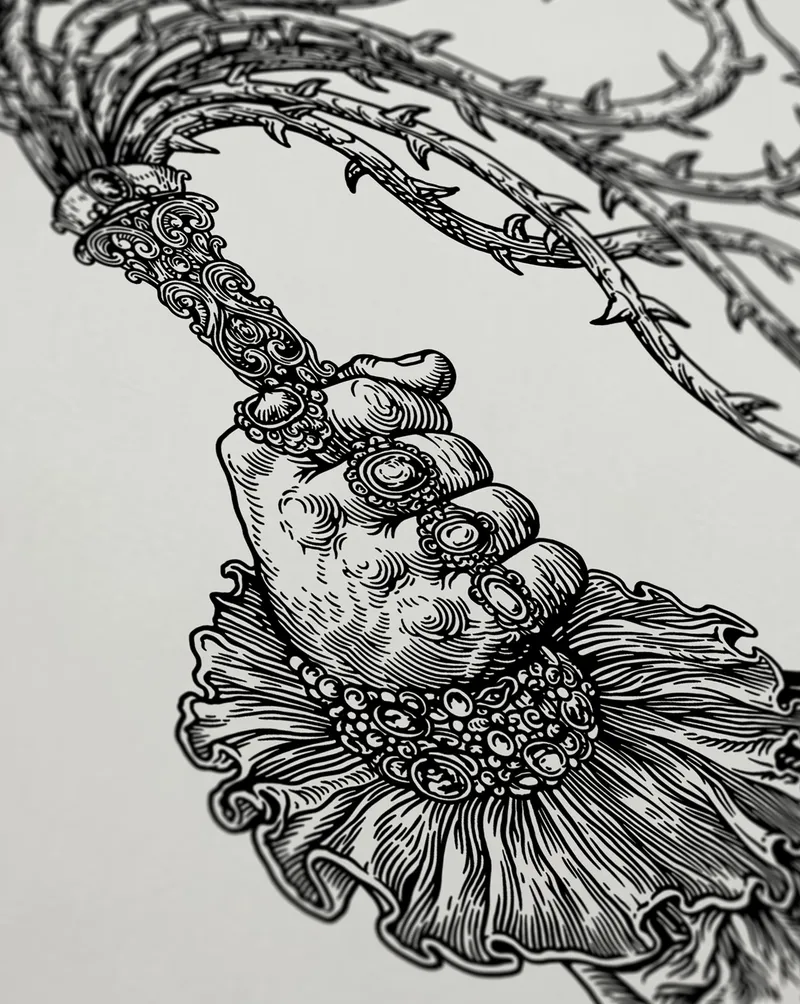 Illustration gravure « Sous le joug d'Or » — 3