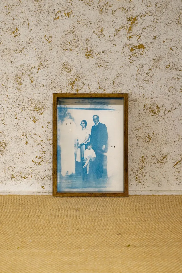 Cadre Fantôme - Famille, art gothique original
