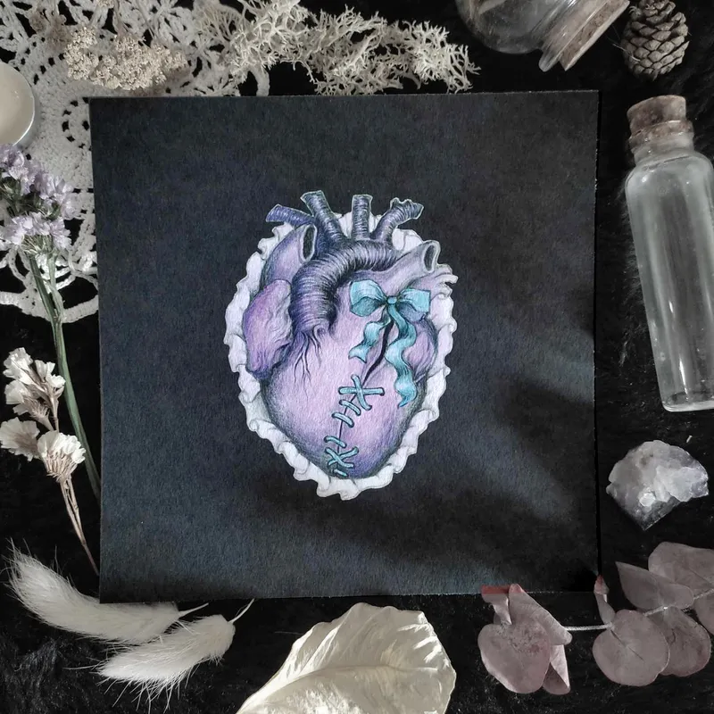 Print ~ Coeur anatomique