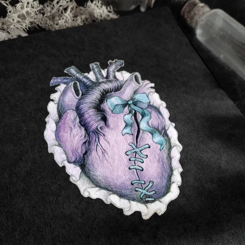 Print ~ Coeur anatomique — 2