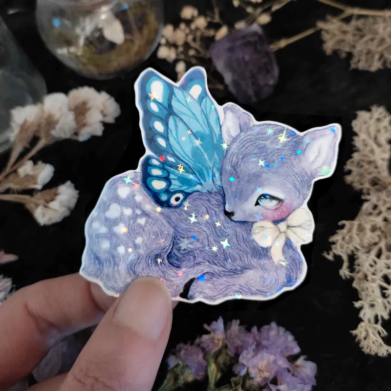 Sticker ~ Faon féérique