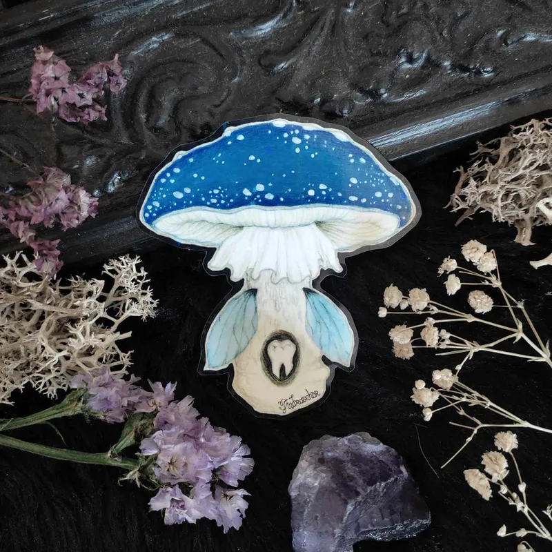Sticker Champignon féérique