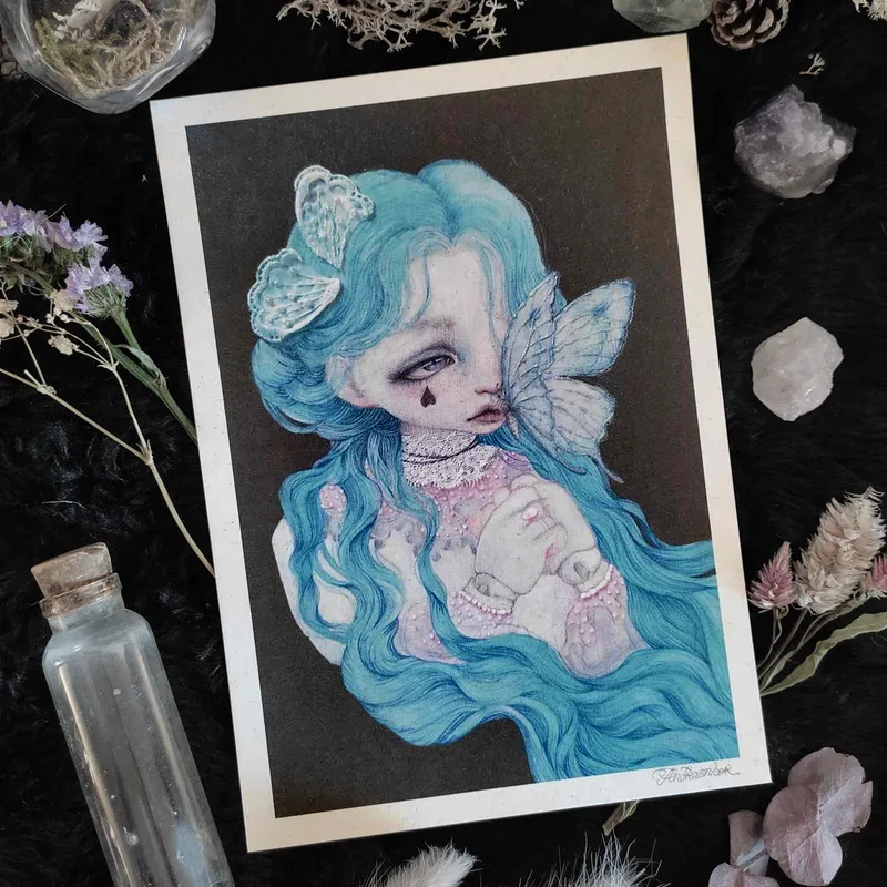 I don't want you to fly away - Print A5