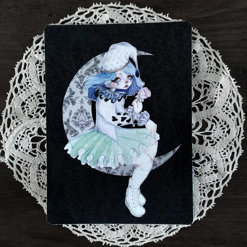 Mini print ~ Pierrot
