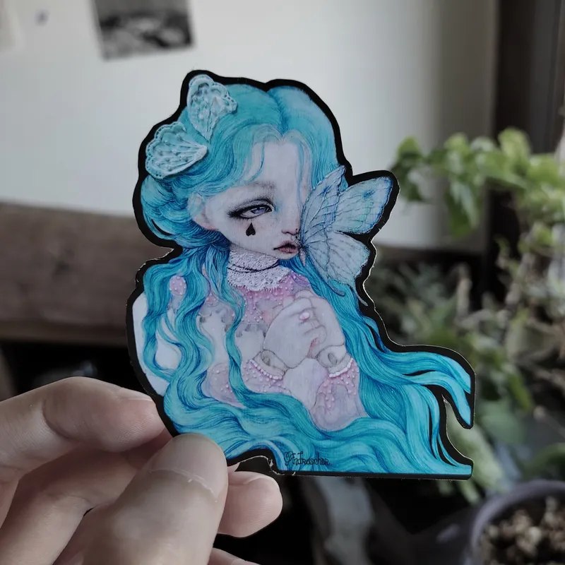 Sticker ~ mutisme féérique ~ Je ne veux pas que tu t'envoles