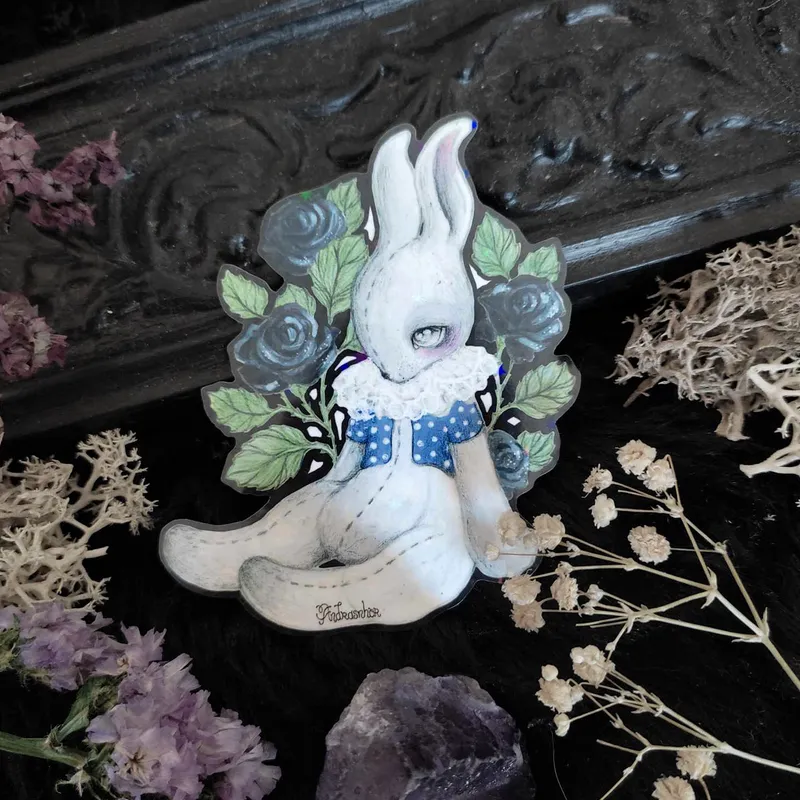 Sticker ~ Lapin d'Alice
