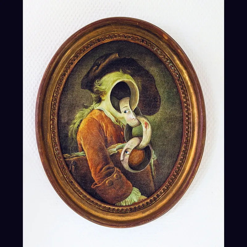 Les Anneaux - peinture 
