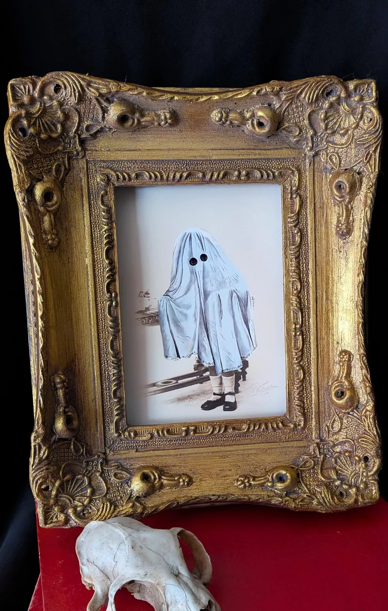 Fantôme - impression A5, original gothic art