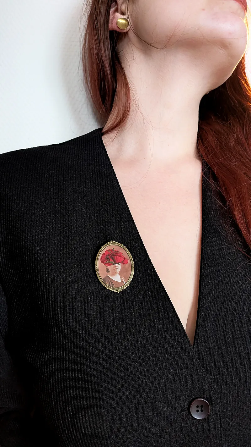 Coquelicots - Broche