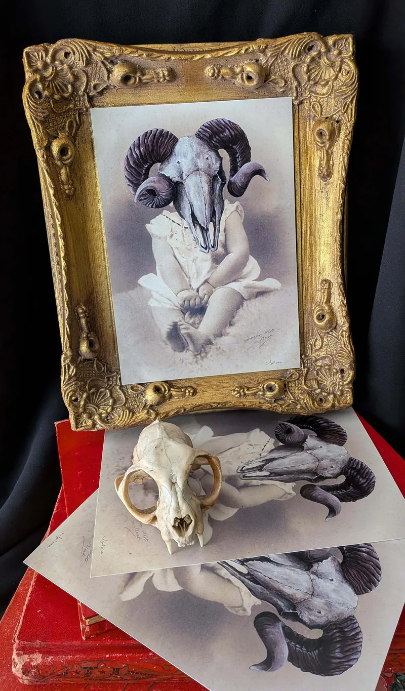 Bebelzebuth - impression A5, original gothic art
