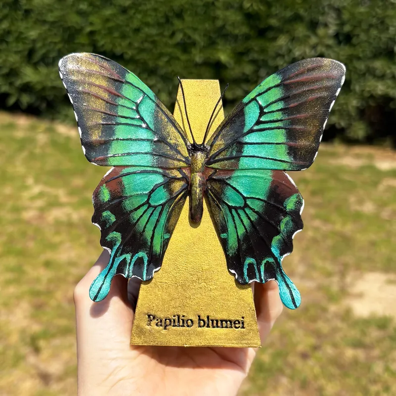 Statuette Papilio blumei