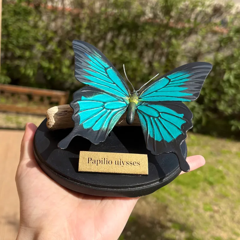 Figurine de Papilio ulysses