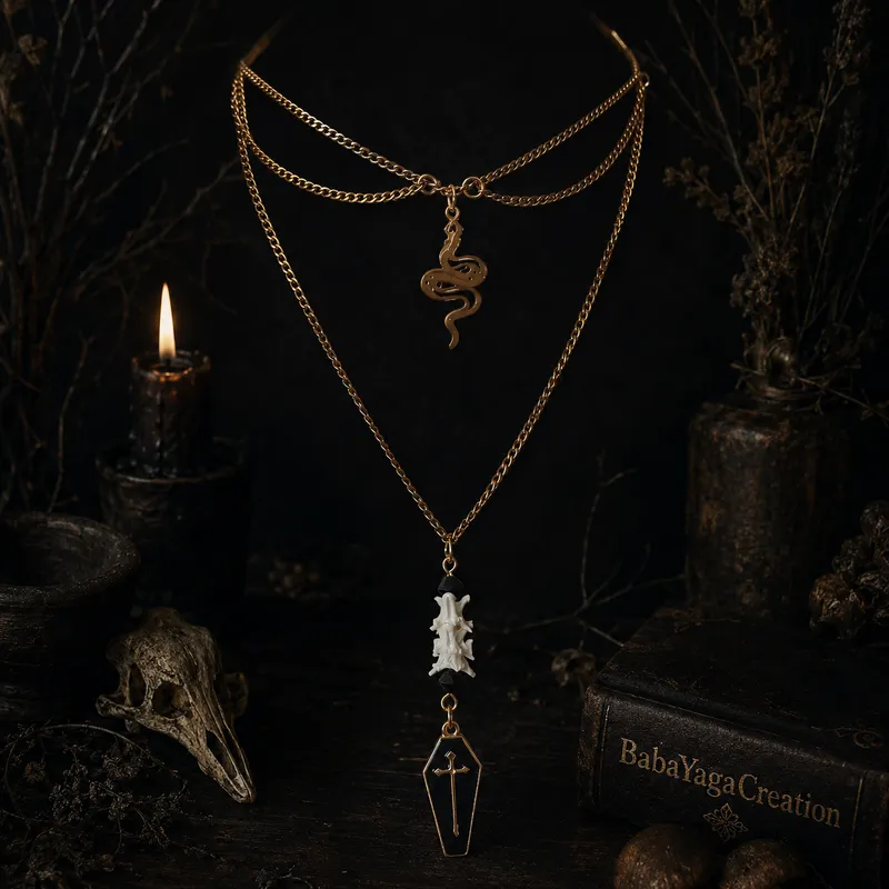 Collier "Thanatos" 