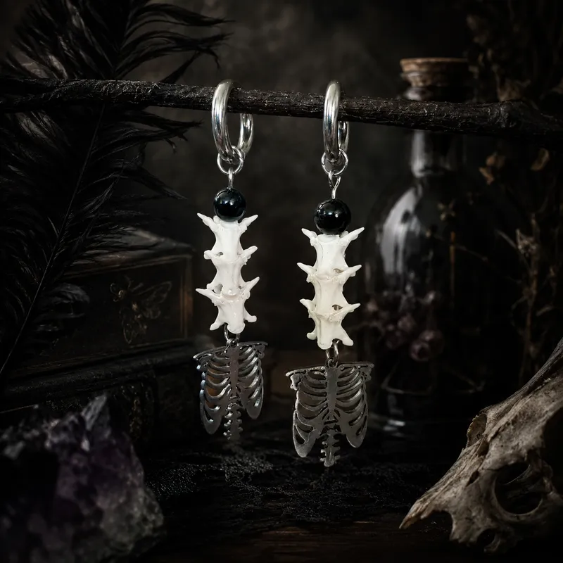 Boucles d'oreilles "Cage"