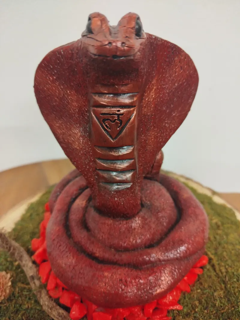 Cobra à sonnette Muladhara, original gothic art (2)