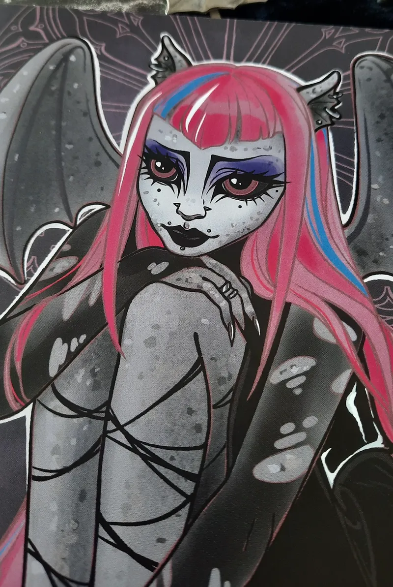 Impression d'art - Rochelle Goth, art gothique original (2)