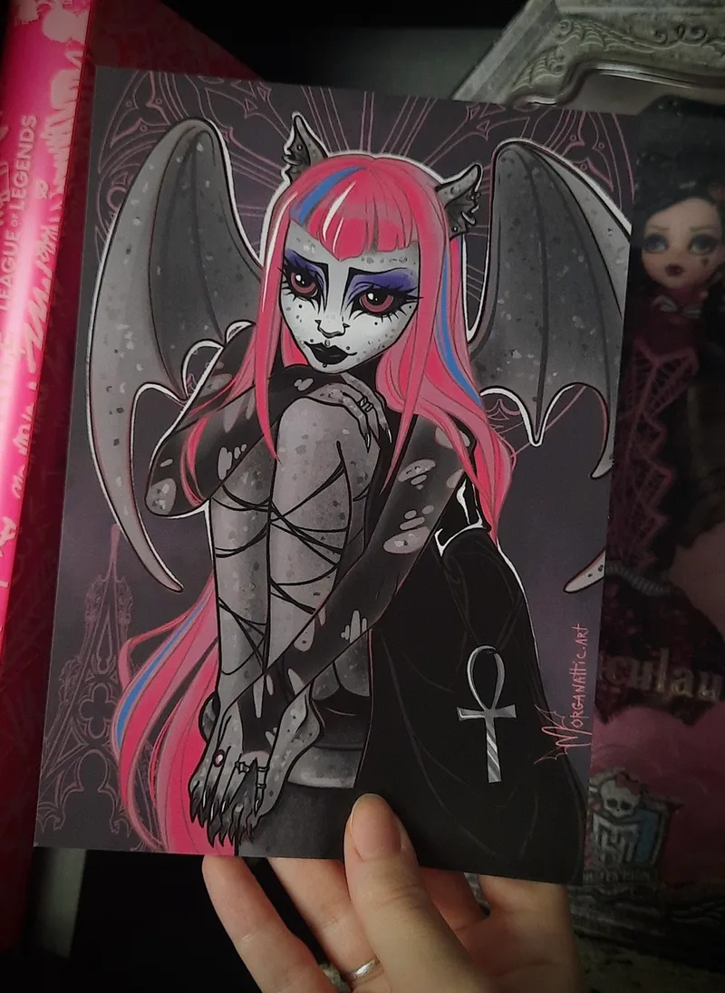 Impression d'art - Rochelle Goth, art gothique original (3)