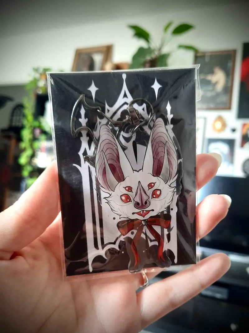 Porte-clés - Albinos bat — 3