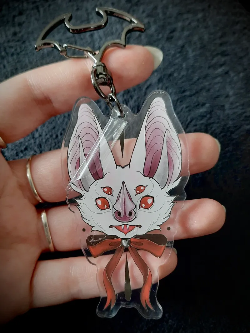 Porte-clés - Albinos bat — 2