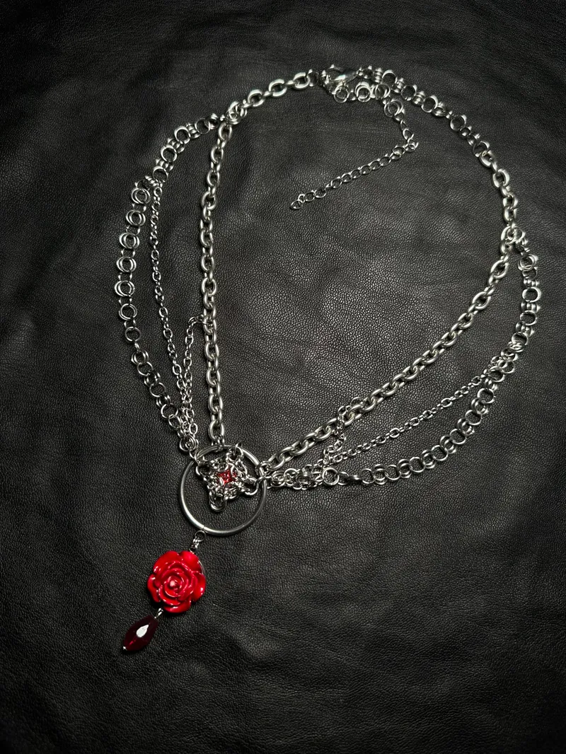 Collier “Spina Rosa” — 2