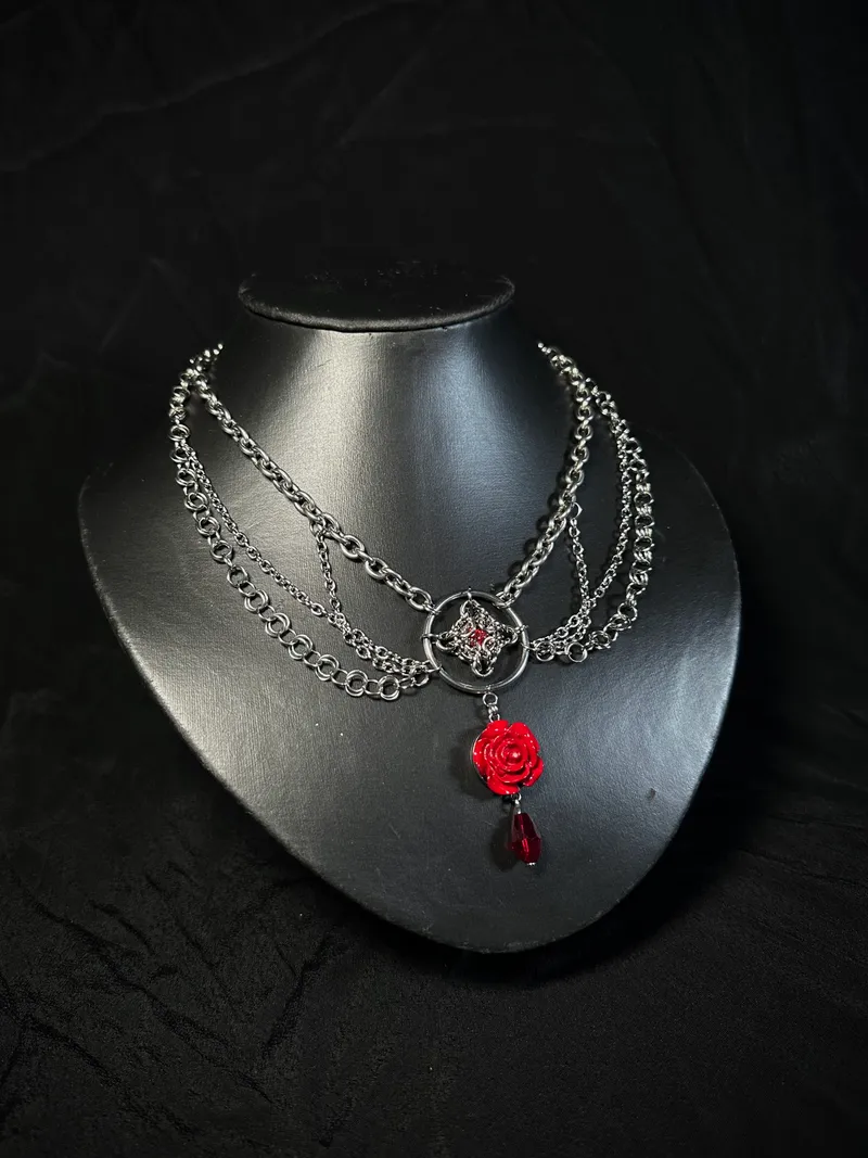 Collier “Spina Rosa”