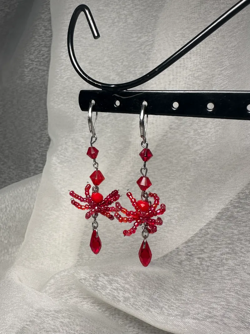 Boucles d’oreilles Spider  — 2