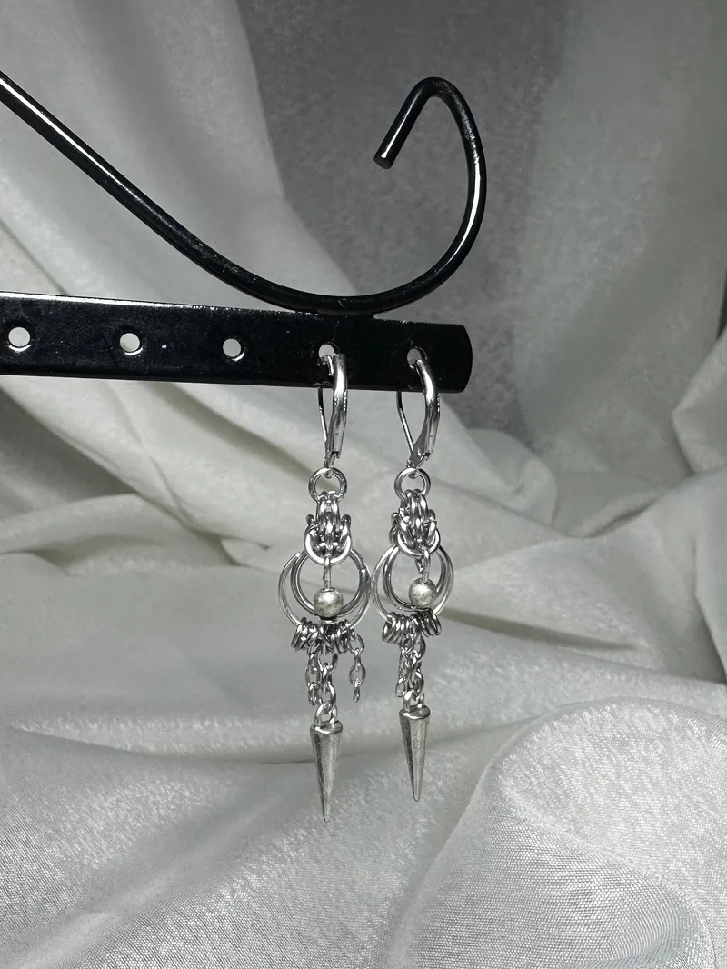 Boucles d’oreilles “Industrial”