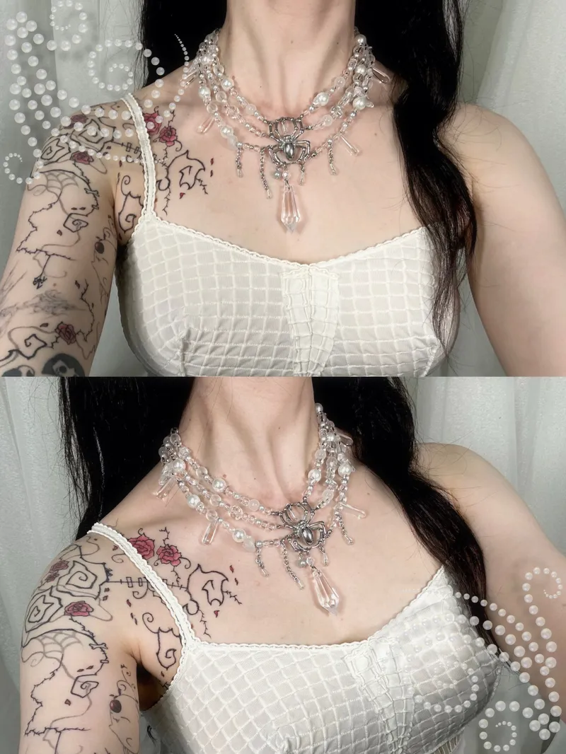 Collier “Spiderweb” — 2