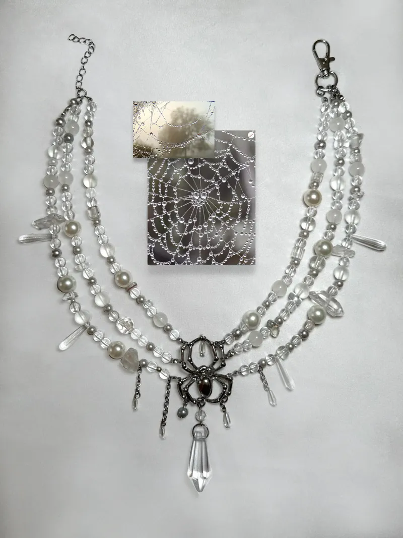 Collier “Spiderweb”