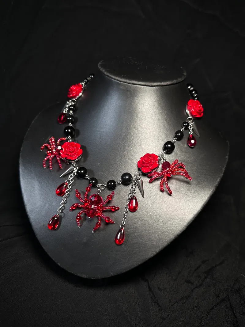 Collier “Romantic Spider” — 2