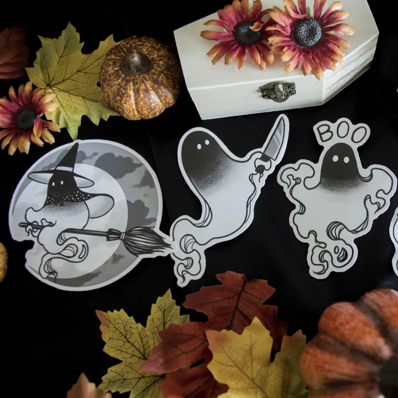 Pack Stickers Fantômes