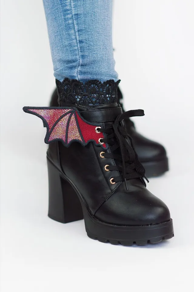 Ailes de démon, handmade gothic accessory