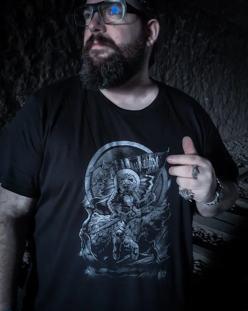 Jeanne - T-shirt, vêtement gothique fait main
