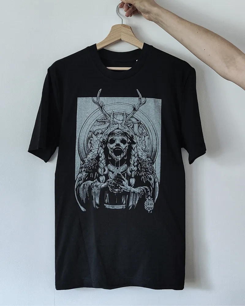 Mad Völva - T-shirt, vêtement gothique fait main (2)