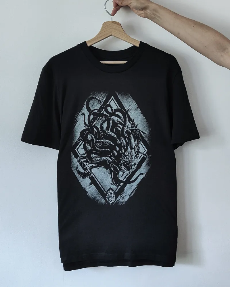 Medusa - T-shirt, vêtement gothique fait main (2)