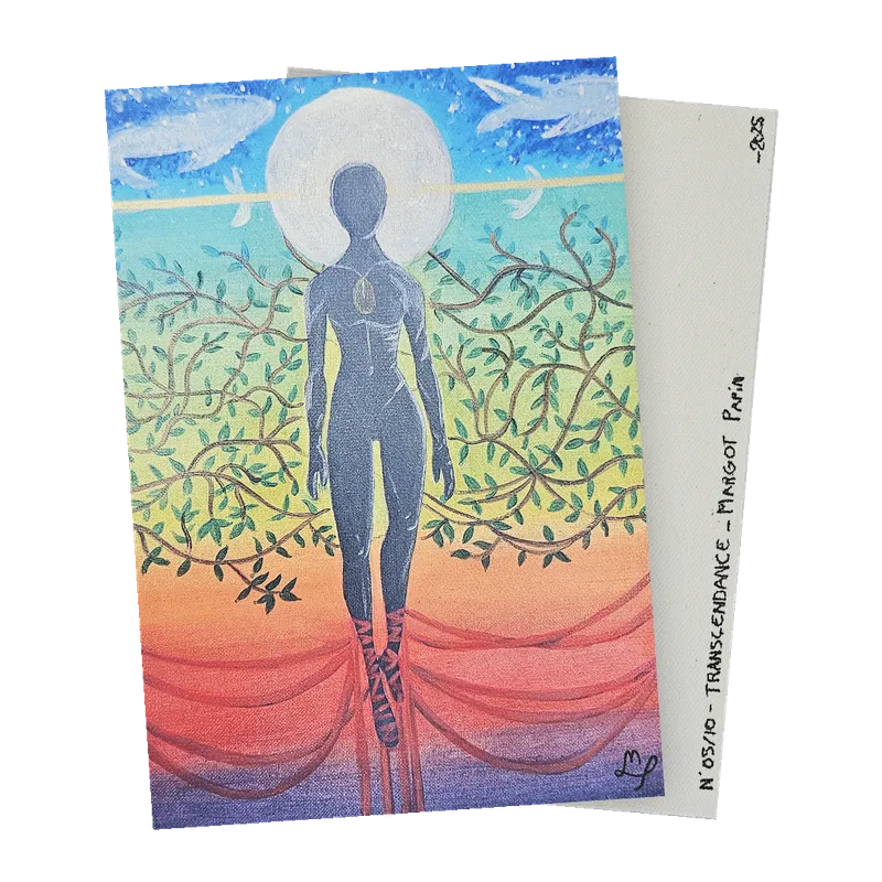 Transcendance - Print A5 papier toilé 