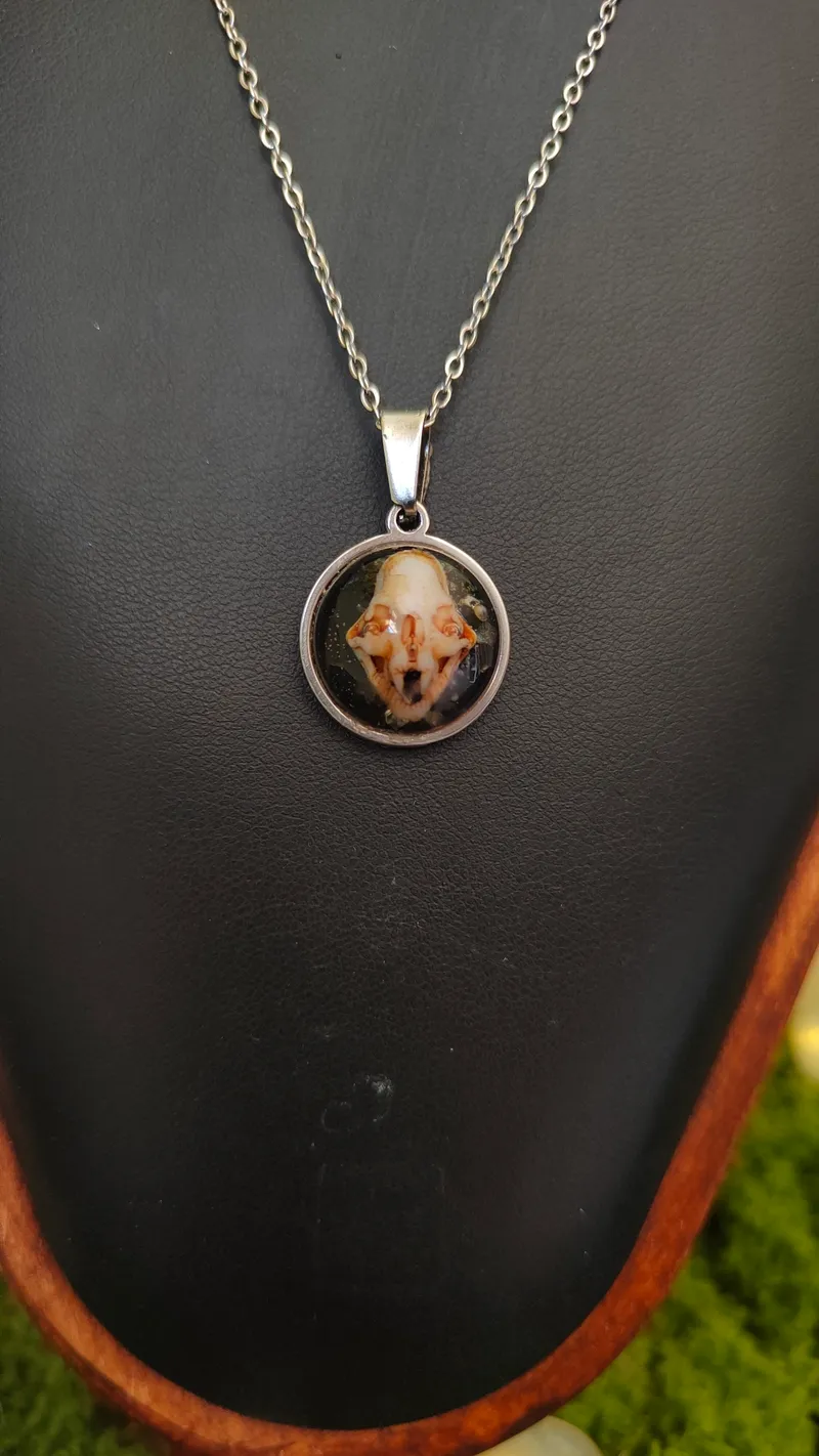 Mini Collier Médaillon Rond — 3
