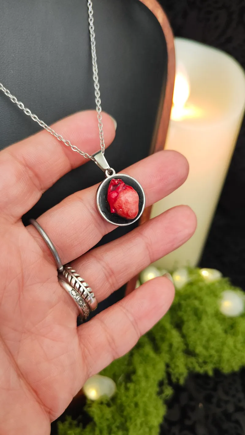Mini Collier Médaillon Rond