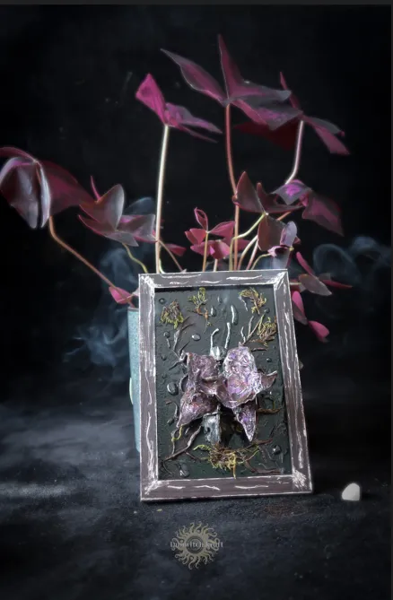 L'Oxalis, création gothique faite main (2)