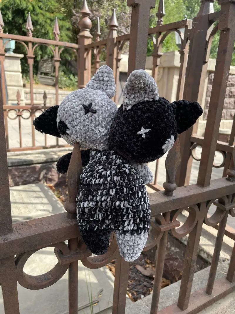 Selene et Aurora, handmade gothic creation (2)