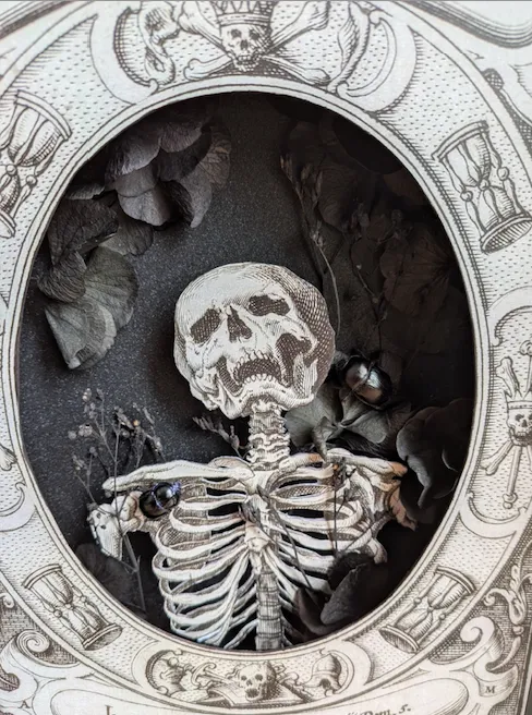 Mors - Collection Omnia Vanitas, décoration gothique faite main (2)