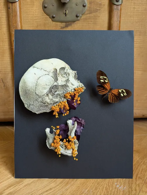 Existence - Collection Omnia Vanitas, décoration gothique faite main