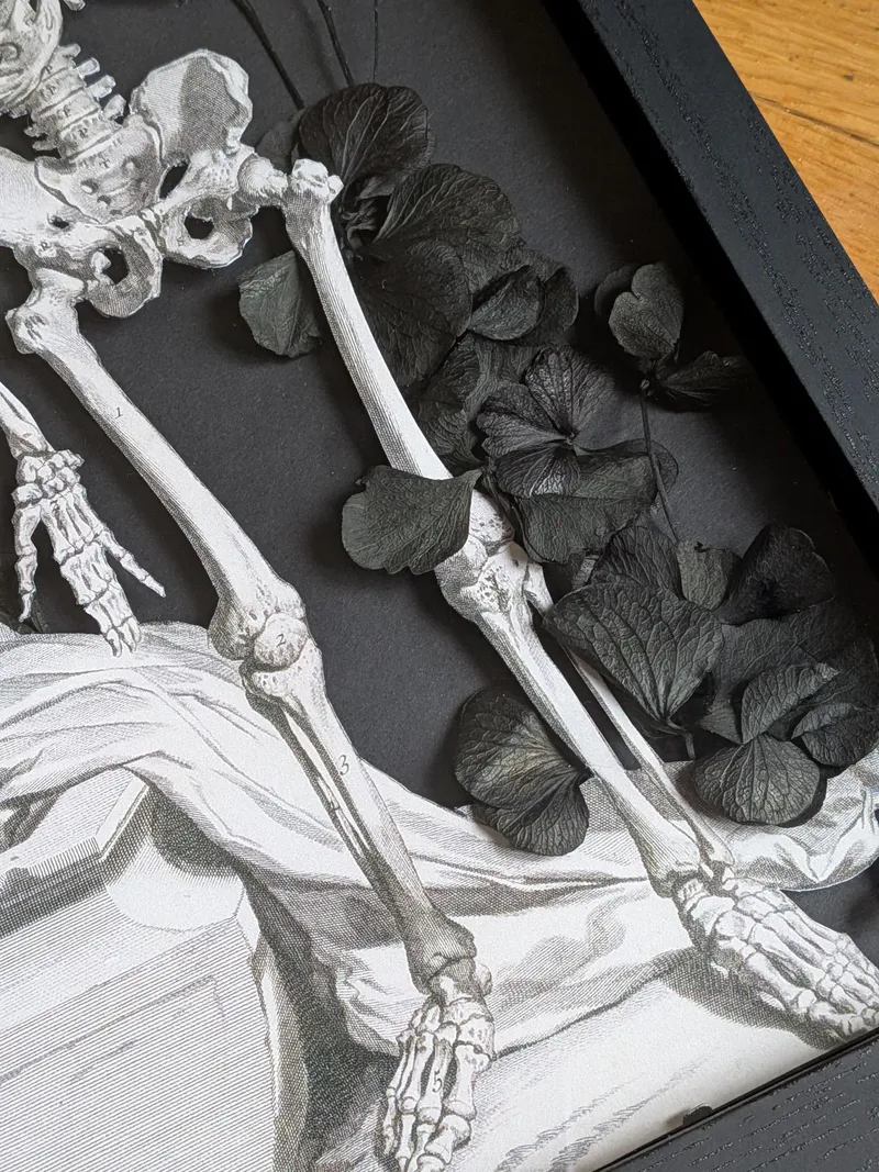 Tempus Fugit - Collection Omnia Vanitas, art gothique original (3)