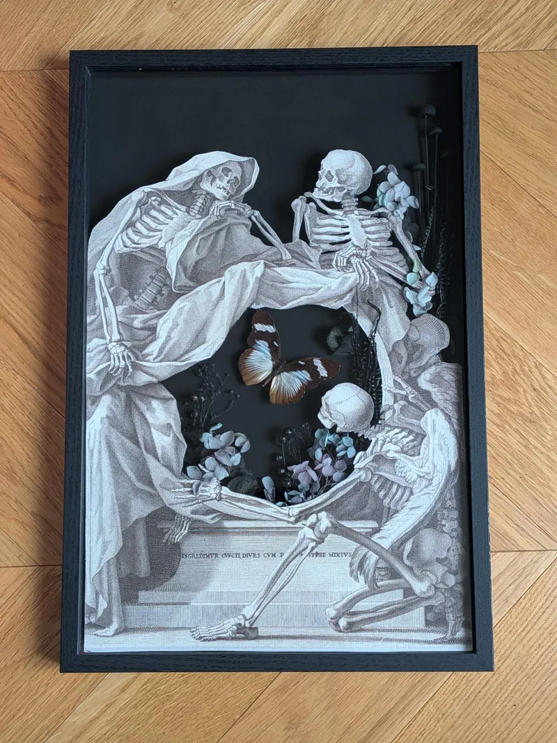 Eden #2 - Collection Omnia Vanitas, art gothique original
