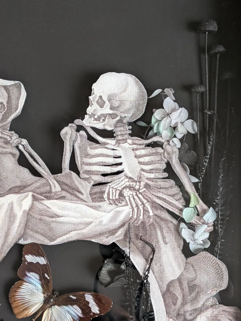 Eden #2 - Collection Omnia Vanitas, art gothique original (3)